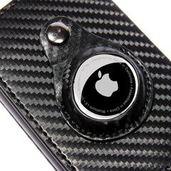 New Carbon Fiber For Apple Airtag Wallet