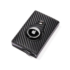 New Carbon Fiber For Apple Airtag Wallet